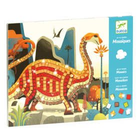 Boite d'emballage du jeu Mosaïque Dinosaures