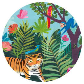 zoom puzzle la balade du tigre