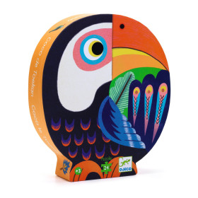 boîte puzzle Coco le toucan