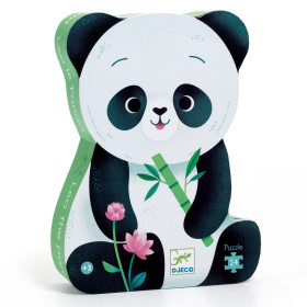 Boîte puzzle Léo le panda