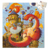 poster puzzle Vaillant et les dragons