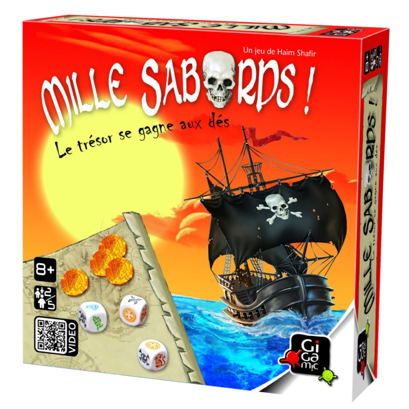 Boite du jeu mille sabords