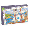 boîte puzzle Pirates de face