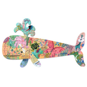 poster puzzle whale
