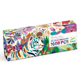 boîte puzle rainbow tigers de face