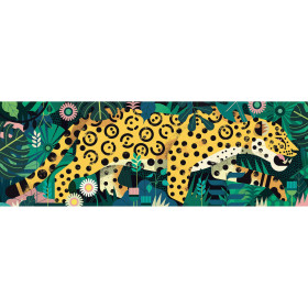 poster puzzle léopard