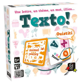 Boite d'emballage du jeu Texto