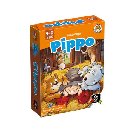 Boite d'emballage du jeu Pippo