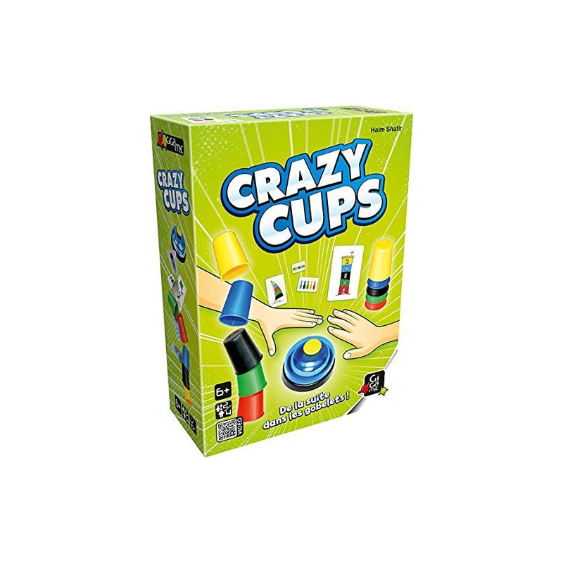 boite d'emballage du jeu Crazy cups