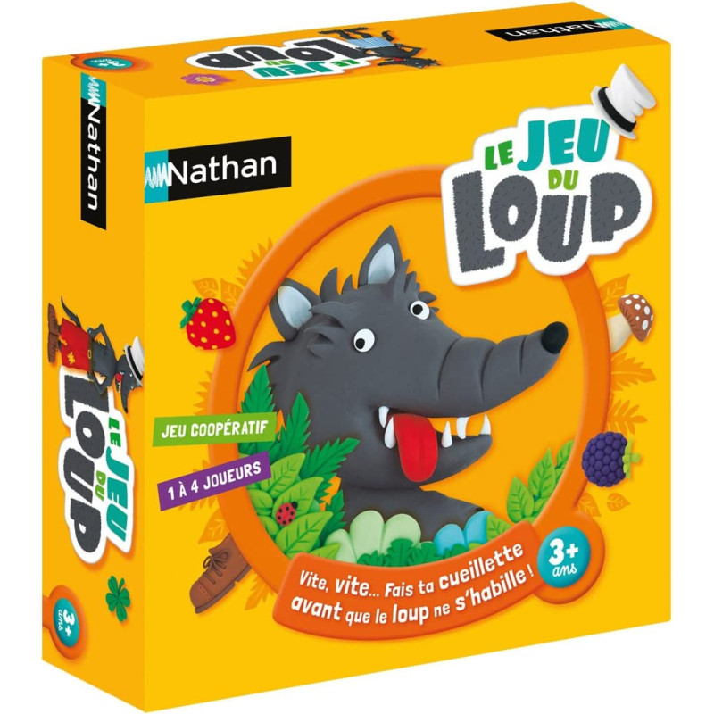 boite d'emballage du jeu du Loup