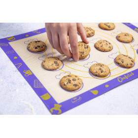 Tapis de cuisson kids  avec des cookies