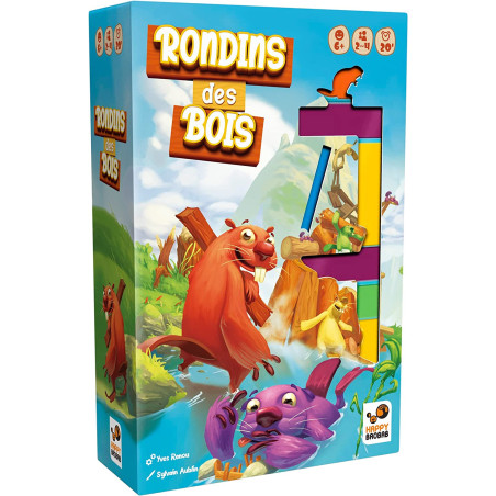 boite d'emballage du jeu Rondins des bois