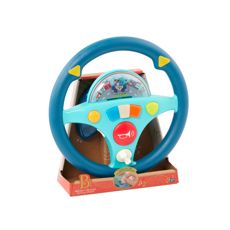 Jouet de Volant pour Enfants, Siège de Voiture de Volant de