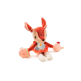 Peluche multi-activités - Stella le faon assise