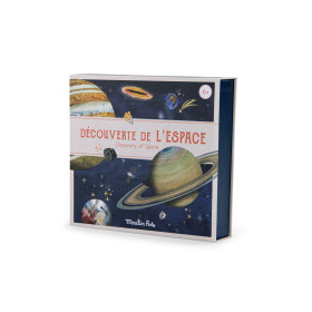 Boîte coffret découverte de l'espace de face