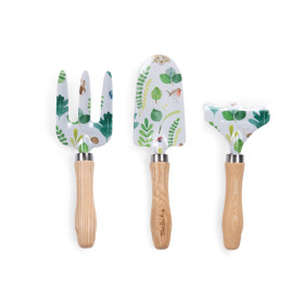 3 outils blanc et vert