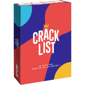 boîte crack list de face