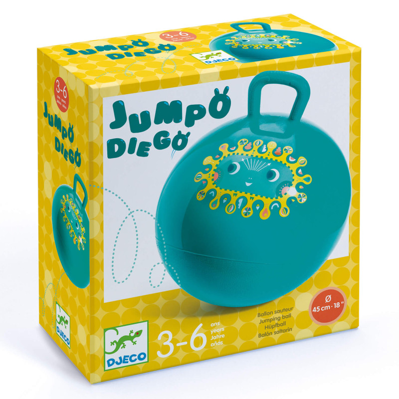 Boite d'emballage Ballon sauteur jumpo diego