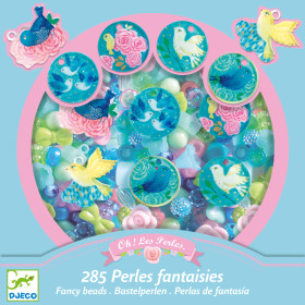 boîte perles Oiseaux de face