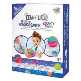 Boîte Mini Lab Balles rebondissantes de face