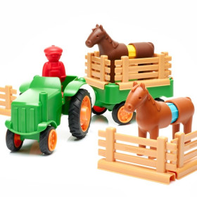 contenu boîte my first tractor set