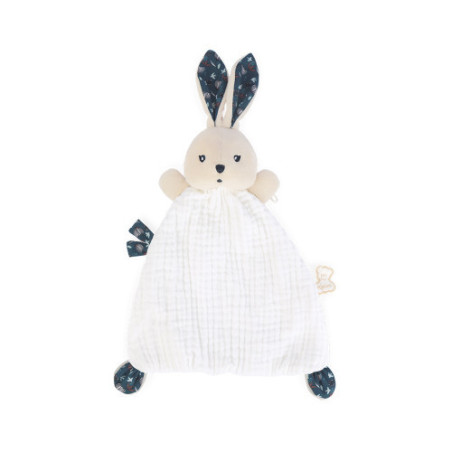 Doudou lapin nature K'doux vu de face