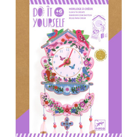 boîte horloge coucou DIY de face