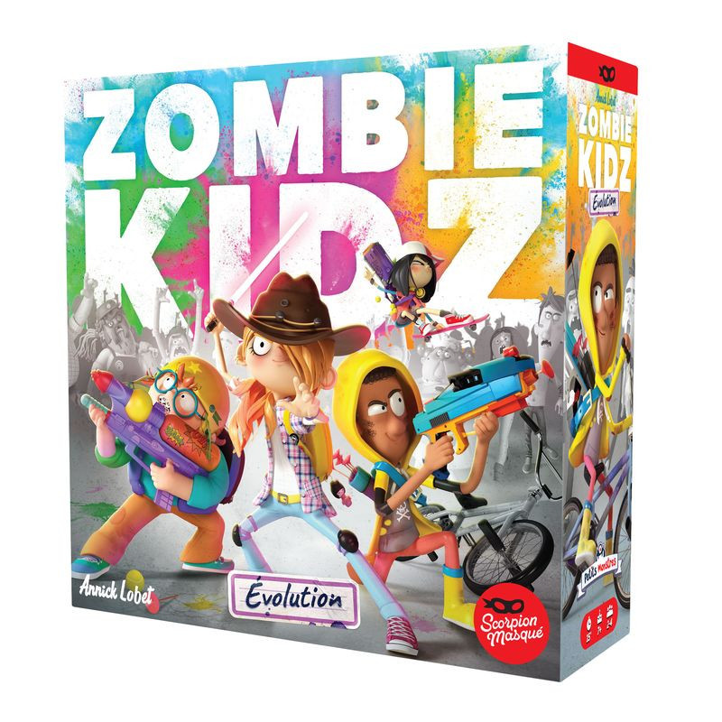 Boîte du jeu Zombie Kidz de face