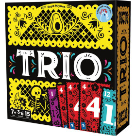 boîte du jeu Trio de face