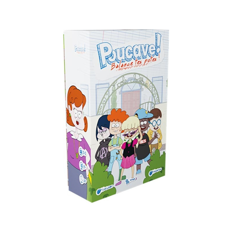 Boîte du jeu Poucave de face