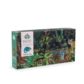 Boîte du puzzle Dans la Forêt tropicale