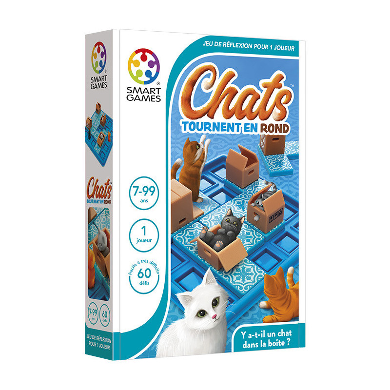 Boîte du jeu Chats tournent en rond de face