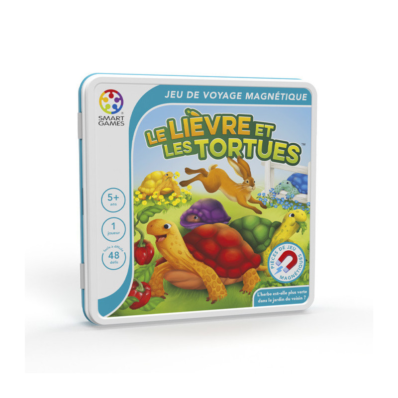 Boîte du jeu le lièvre et les tortues