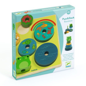 Boîte du puzzle relief - Puzz & Stack Rainbow
