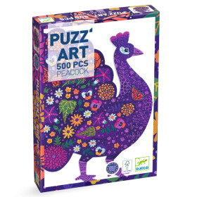 Boîte du Puzzle Peacock