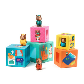 5 cubes topanihouse et les 4 oursons