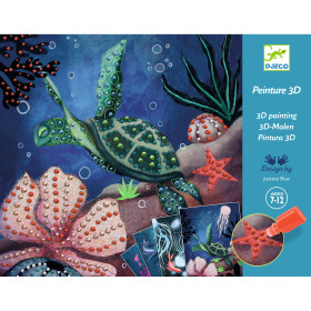 coffret peinture 3D - Abysses - Djeco