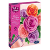 boîte du coffret fleurs en crépon de face