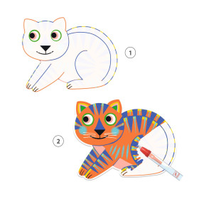 coloriage du chat coloriage animalo- Ma