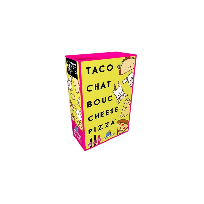 Boîte du jeu Taco Chat Bouc Cheese Pizza Boîte du jeu Taco Chat Bouc Cheese Pizza
