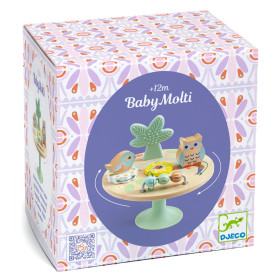 Babymolti de Djeco dans son carton d'emballage