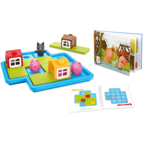 plateau de jeu Les 3 petits cochons