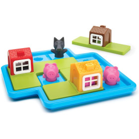 plateau du jeu Les 3 petits cochons