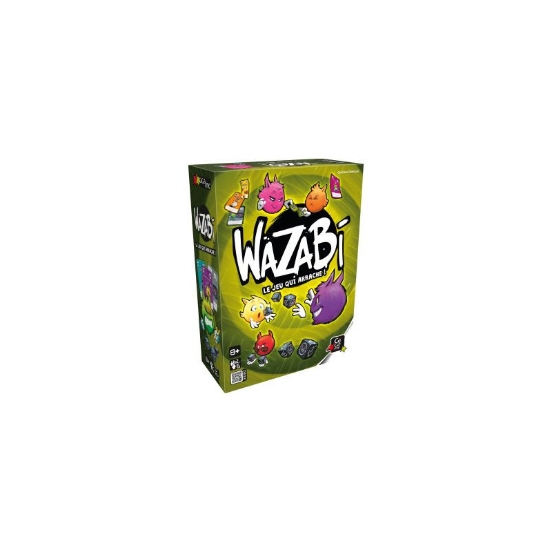 boite d'emballage du jeu wazabi