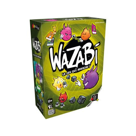 boite d'emballage du jeu wazabi