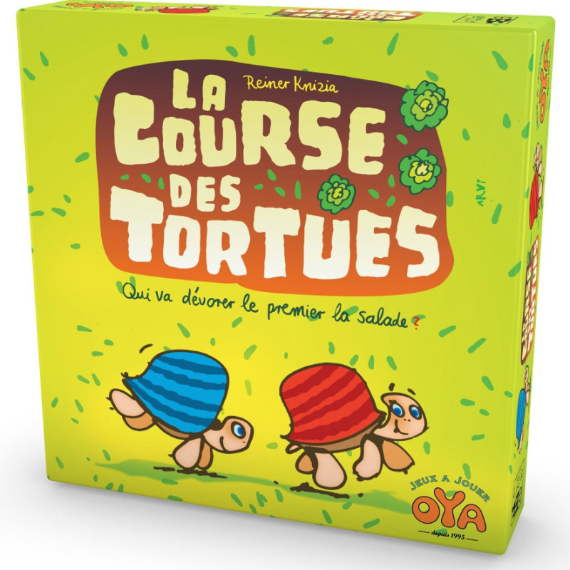 Boite d'emballage la course des tortues