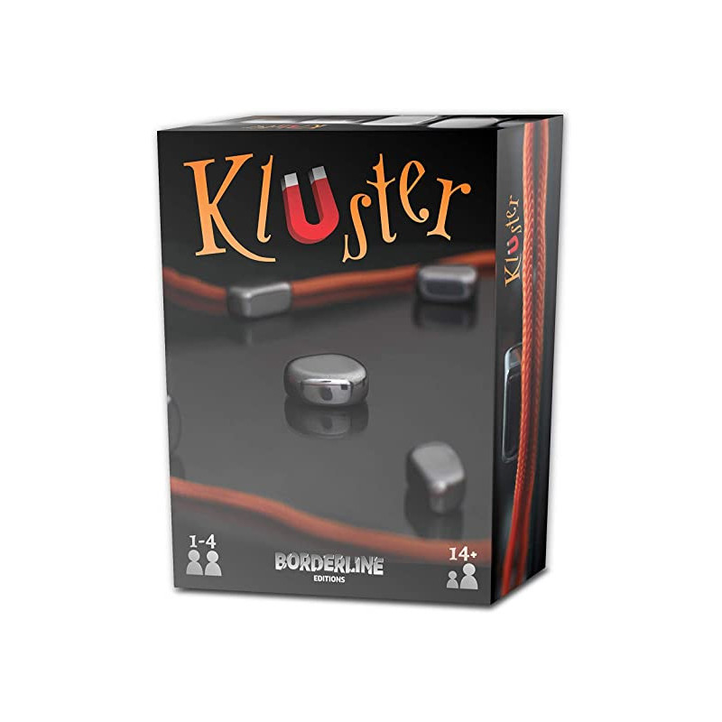 Kluster - jeu d'aimant de table par Borderline - joué une fois complet avec  2 GRATUIT 3770003625605