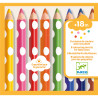 boite d'emballage des 8 crayons de couleurs pour les petits