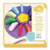 Boite d'emballage 12 crayons fleurs pour les petits