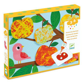 boite d'emballage du jeu Peindre avec des billes Nature multicolore